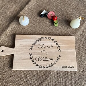 Anniversary Gifts, Personalized Cutting Boards, Anniversary Gifts for her, Gifts for Couple, Gifts for Him, Gifts for Husband, Custom Boards