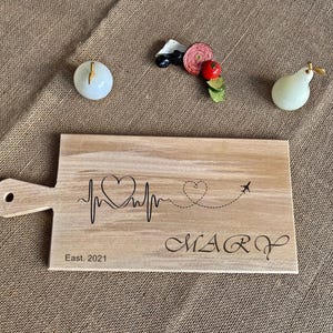 Anniversary Gifts, Personalized Cutting Boards, Anniversary Gifts for her, Gifts for Couple, Gifts for Him, Gifts for Husband, Custom Boards