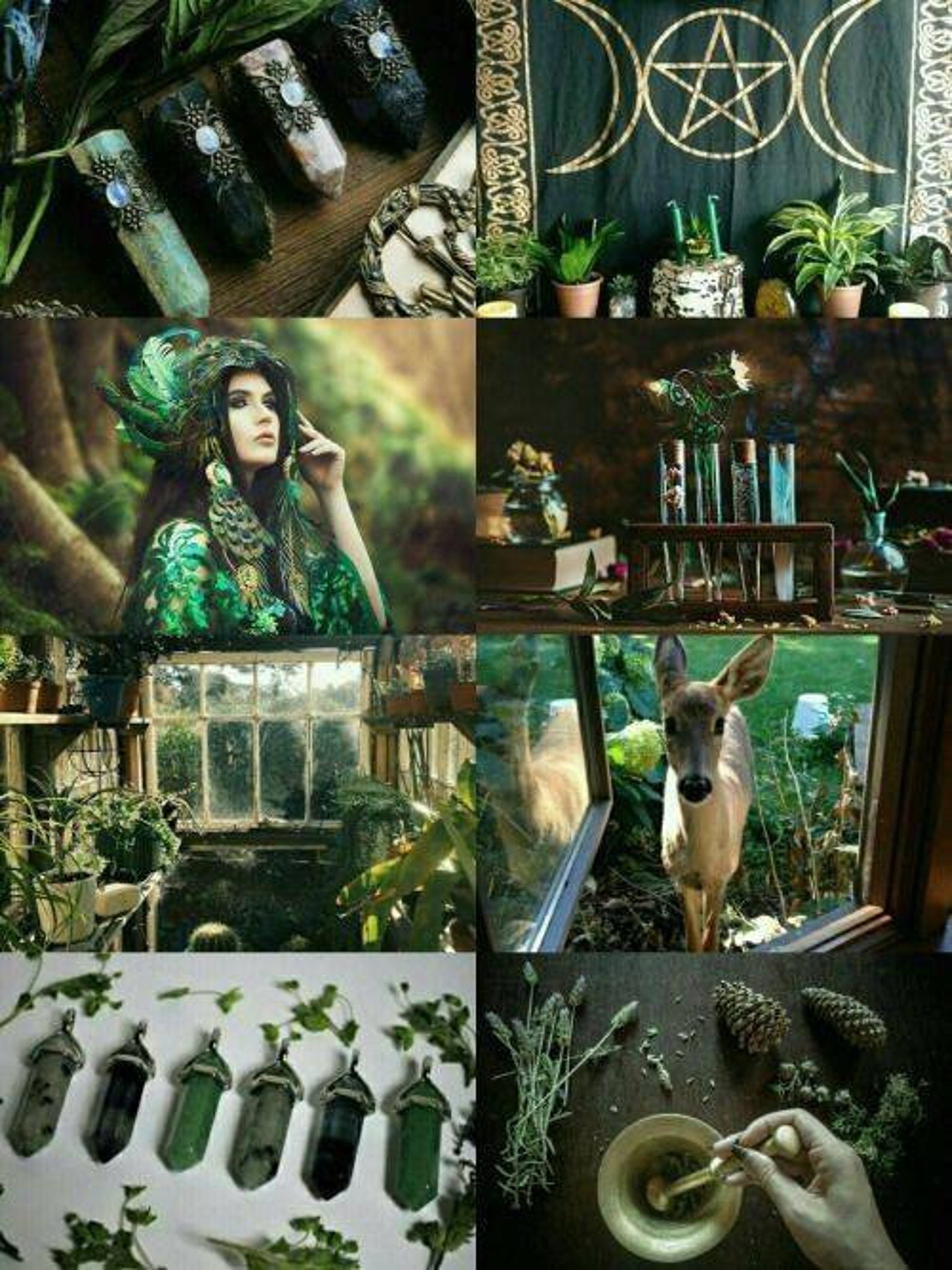 MYSTERY BOX witch aesthetic GREEN witch witchcraft tools & Etsy