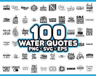 Download Water Quote Svg Etsy