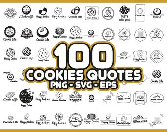 100 Cookies SVG PNG Bundle, cookies svg, cookies svg design, cookies svg shirt, cookies lover svg, cookies svg cut file, happy cookies