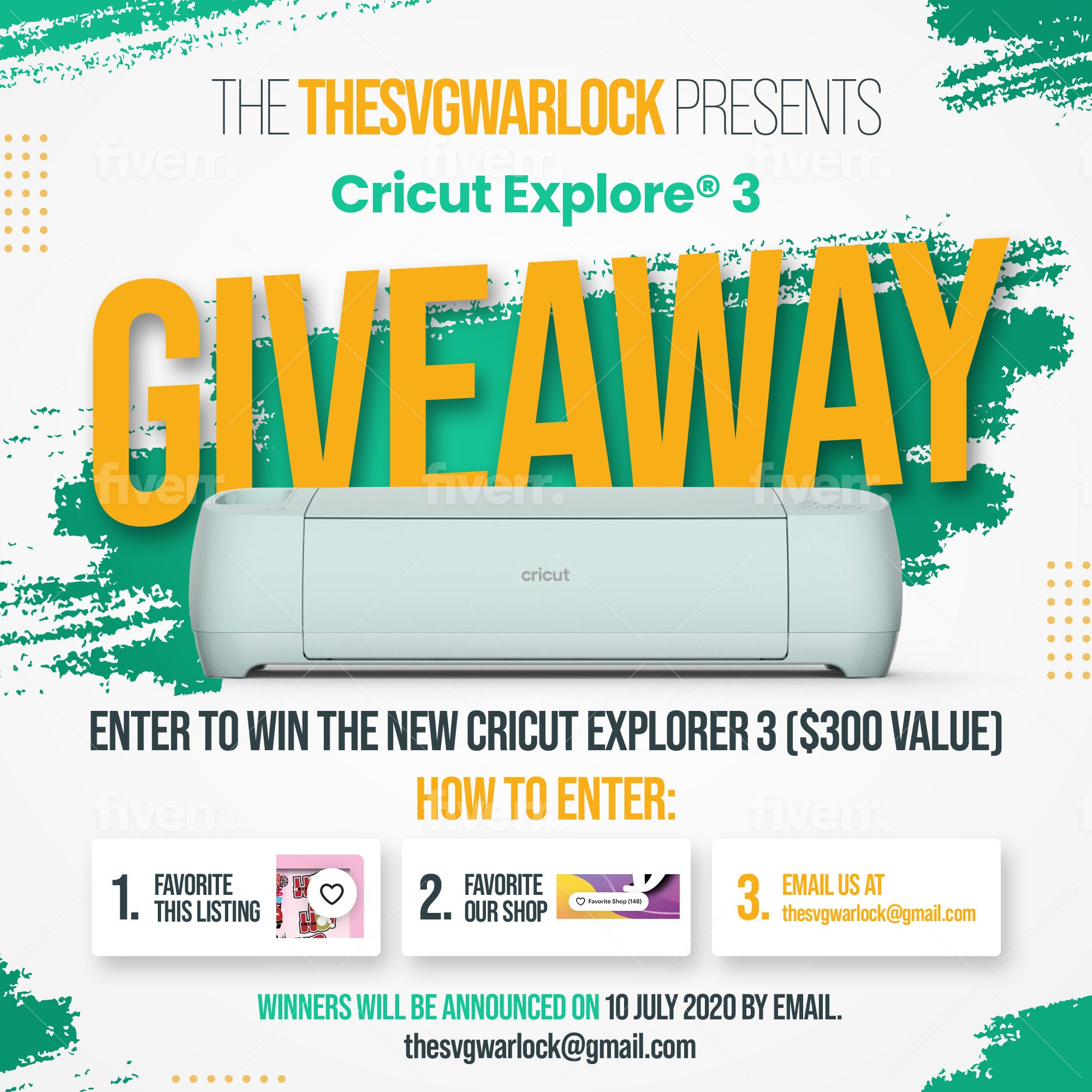 Free Cricut Explore® 3 Giveaway Cricut, Svg, Png, Bundles, Sublimation,  Vector, Cut Files, Png Design, Clipart, Silhouette, Monogram 