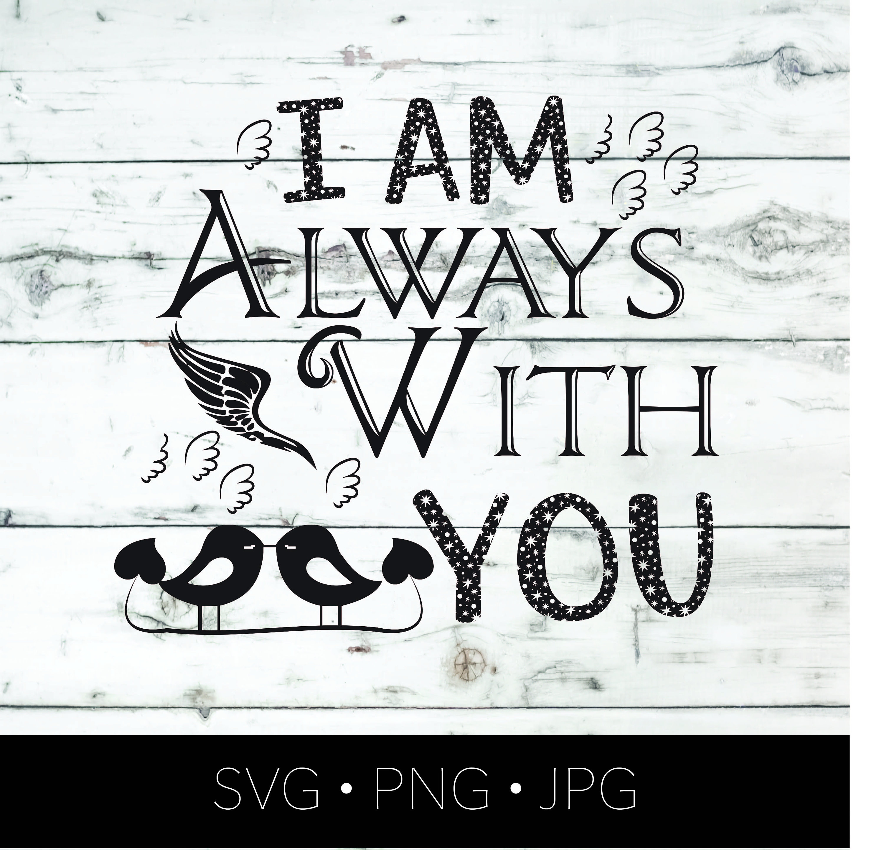 Download I Am Always With You Svg Free Holiday Svg Bundle 20 Etsy