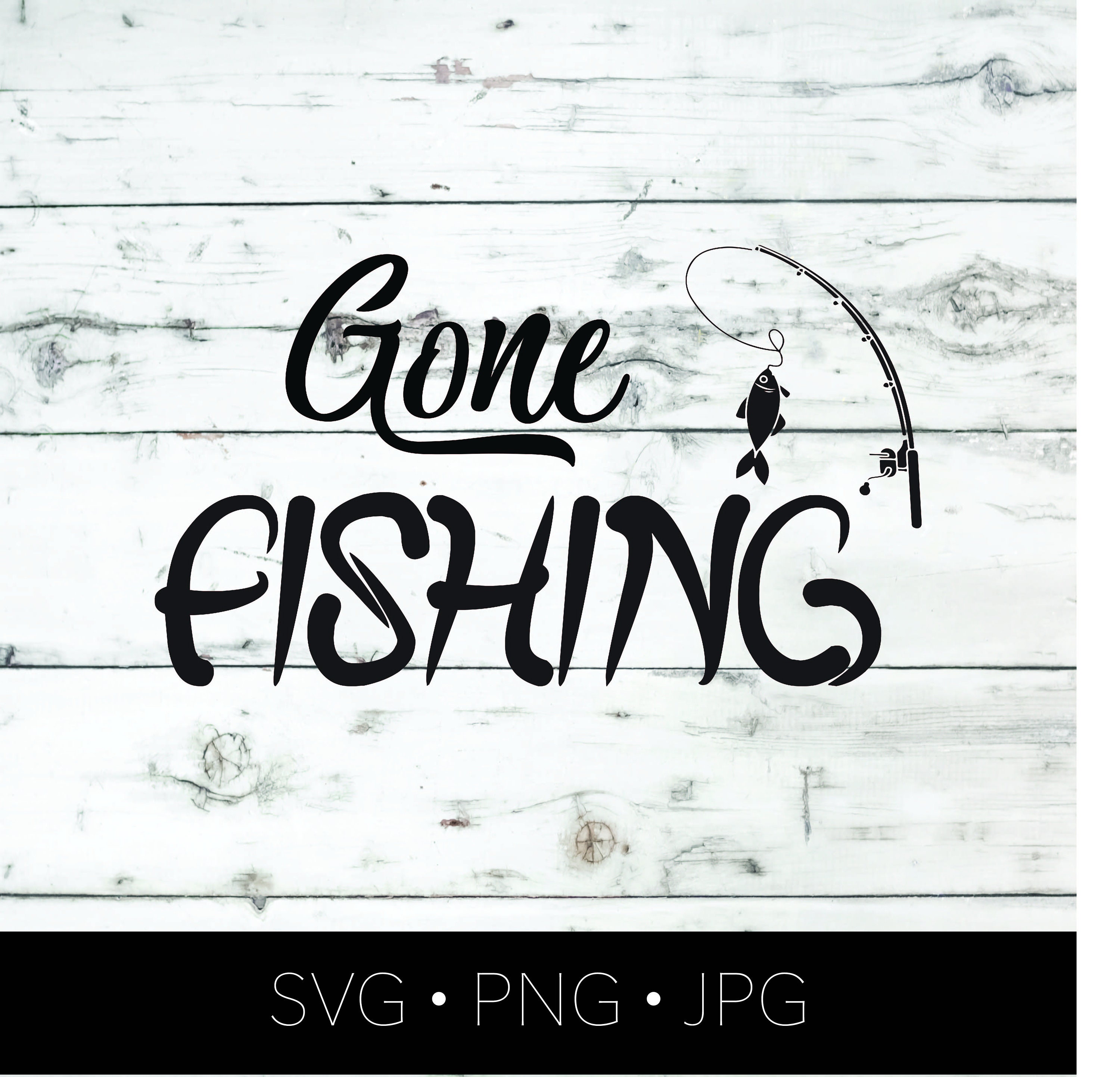 Gone Fishing SVG fishing svg Free Holiday SVG Bundle 20 Etsy