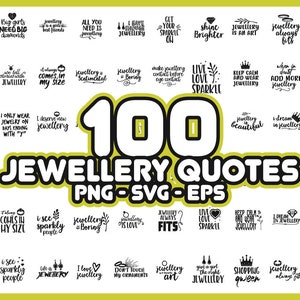 100 Jewelry Quotes SVG Bundle, bijoux svg, bijoux svg bundle, bijoux svg design, bijoux svg tumbler, bijoux svg mug, bijoux svg lover image 1