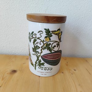 Vintage Portmeirion (Der Botanische Garten) Vorratstopf mit Deckel