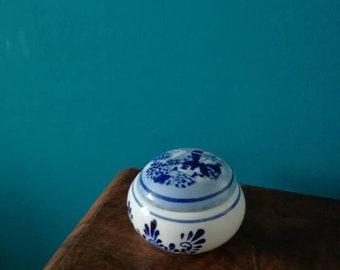 Vintage 1980s Delft Blue Trinket