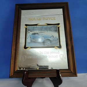 Rolls Royce Mirror - Etsy UK