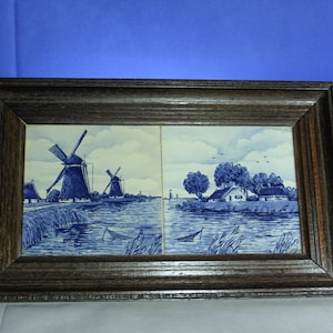 ロッテルダムのウィレムス橋の開館を記念したデルフトブルーのタイル3