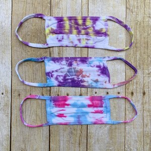 Tie Dye Face Mask- Multiple Colors Available