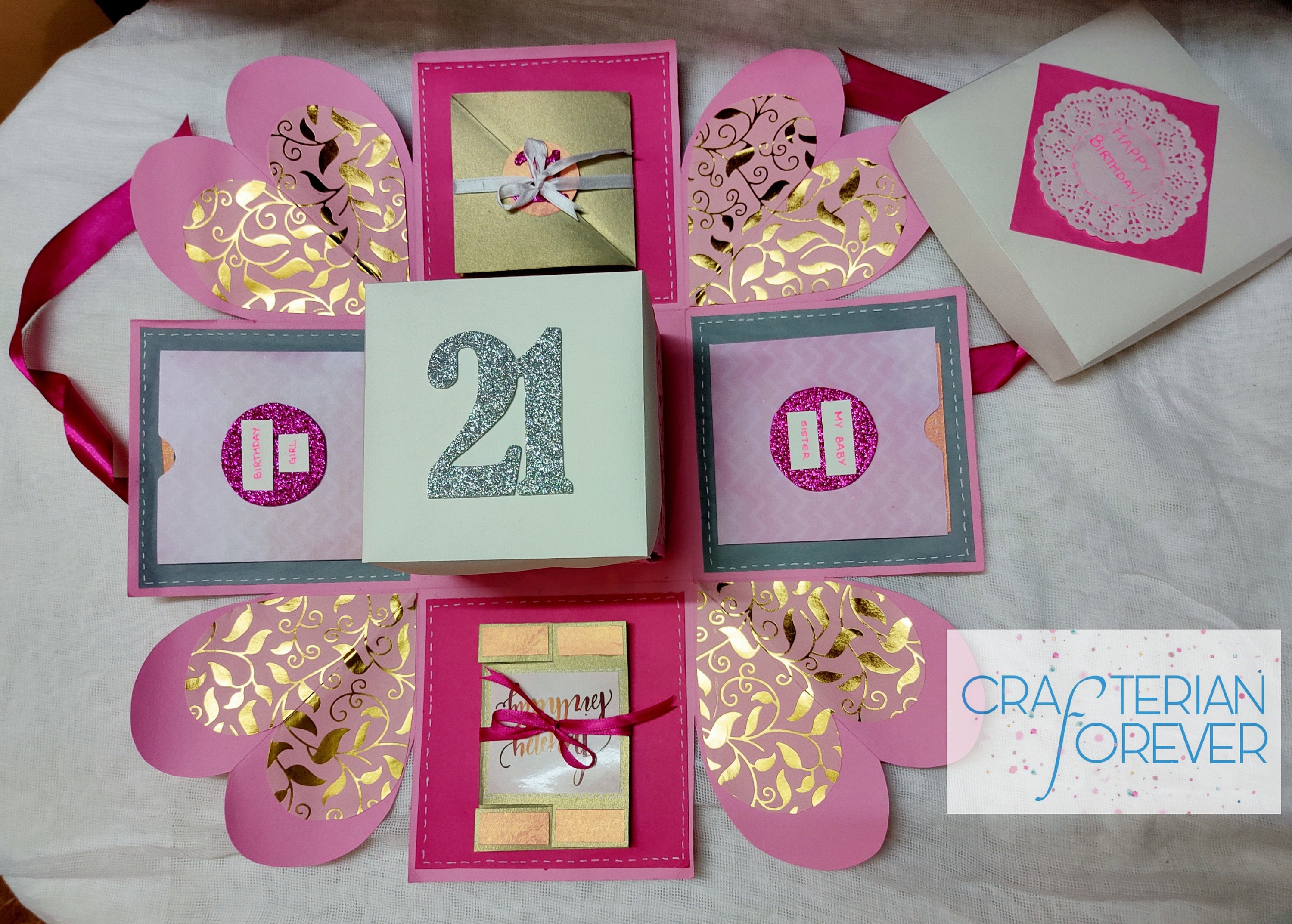 Customized Explosion box Etsy