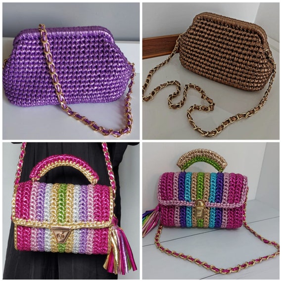 Catena per borsetta a tracolla per borsa floreale, Accessorio