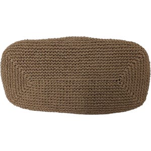 Raffia häkeln Clutch Bag, Stroh Handtasche für Frauen, handgefertigte Abendtasche Bild 14