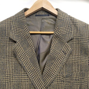 Glen Plaid Wool Mens Blazer Joop image 5