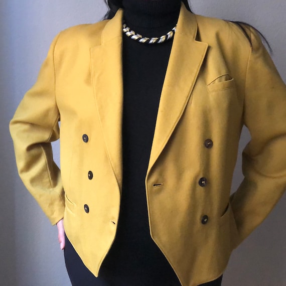 Vintage Cropped Blazer - Betty Barclay