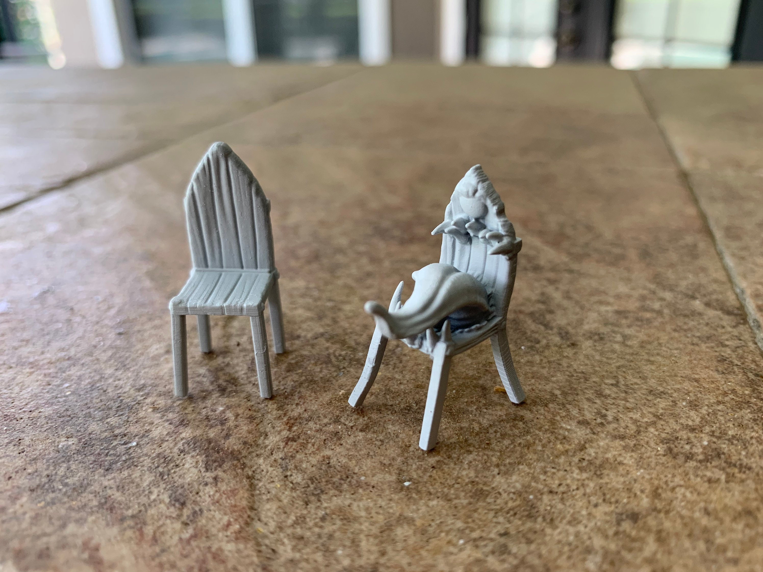 Chair Mimic Miniature Set for Rpg/tabletop Games dnd D&D Etsy