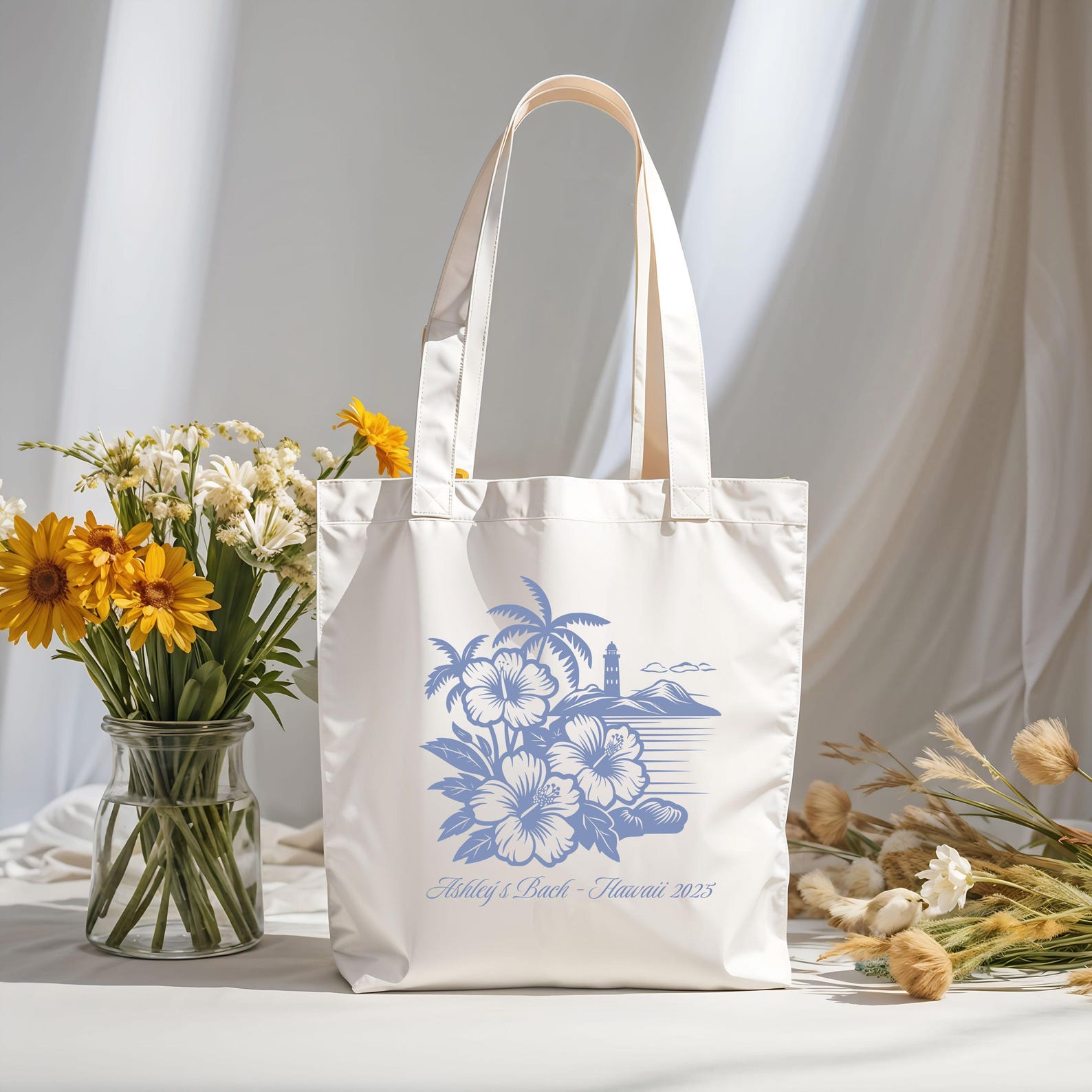 Custom Bachelorette Beach Tote Bags, Bachelorette Party Favors Bag ...