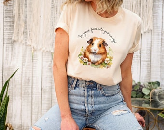 Cute Guinea Pig Shirt, Guinea Pig T-shirt, Guinea Pig Lover, Farm Animal Shirt, Animal Lover Shirt, Guinea Pig Tee, Farmer Girl Shirt