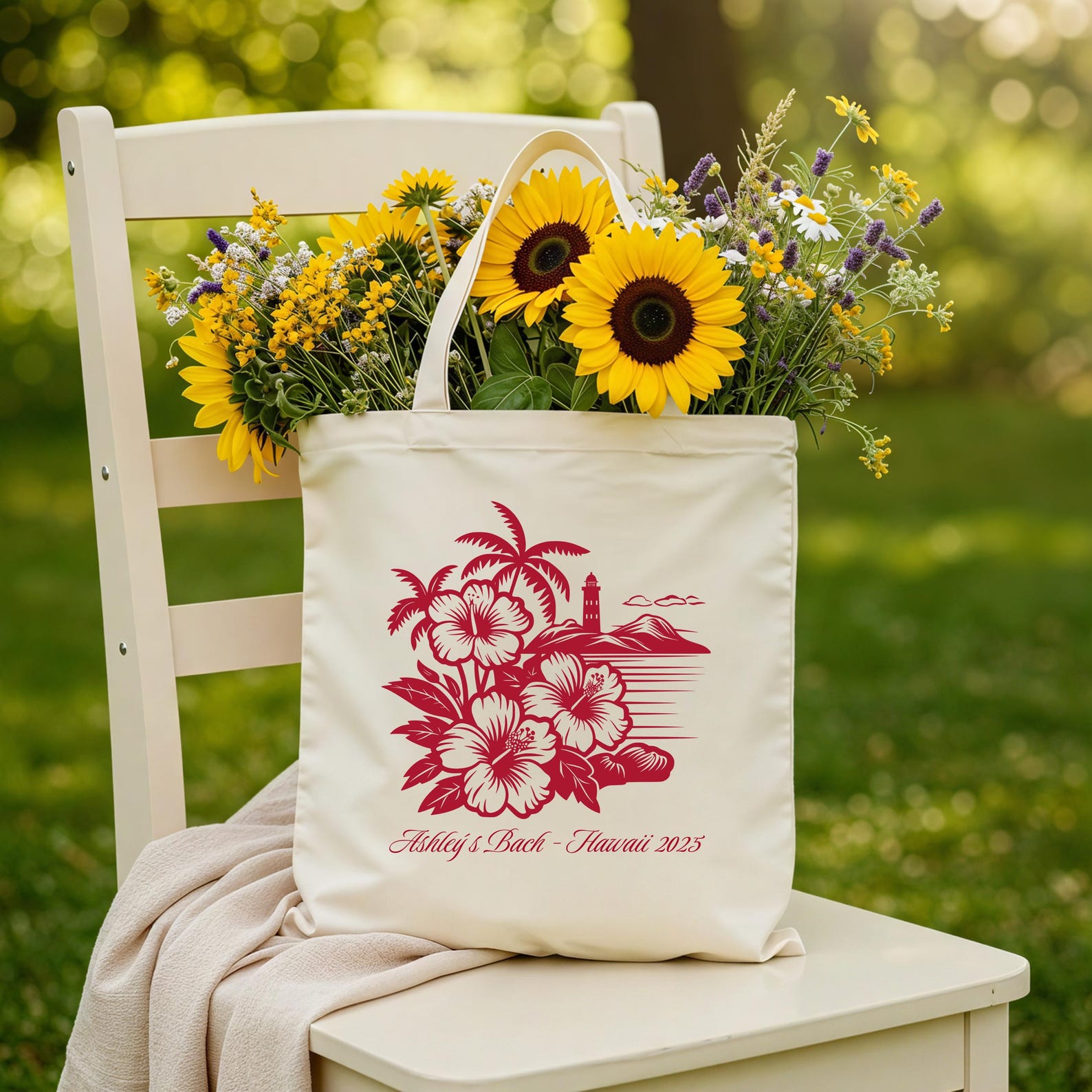 Custom Bachelorette Beach Tote Bags, Bachelorette Party Favors Bag ...