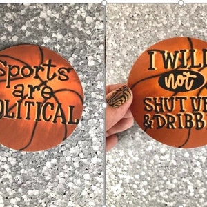 Basketball Social Beauty Sticker oder Magnet - NBA | WNBA Sport