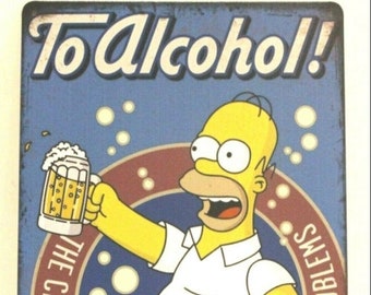 Homer Simpson Beer Etsy Homer Simpson Beer Etsy