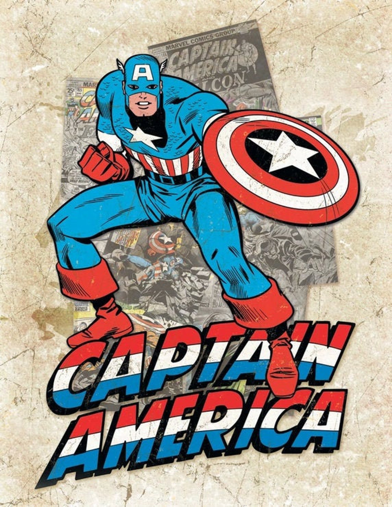 retro captain america