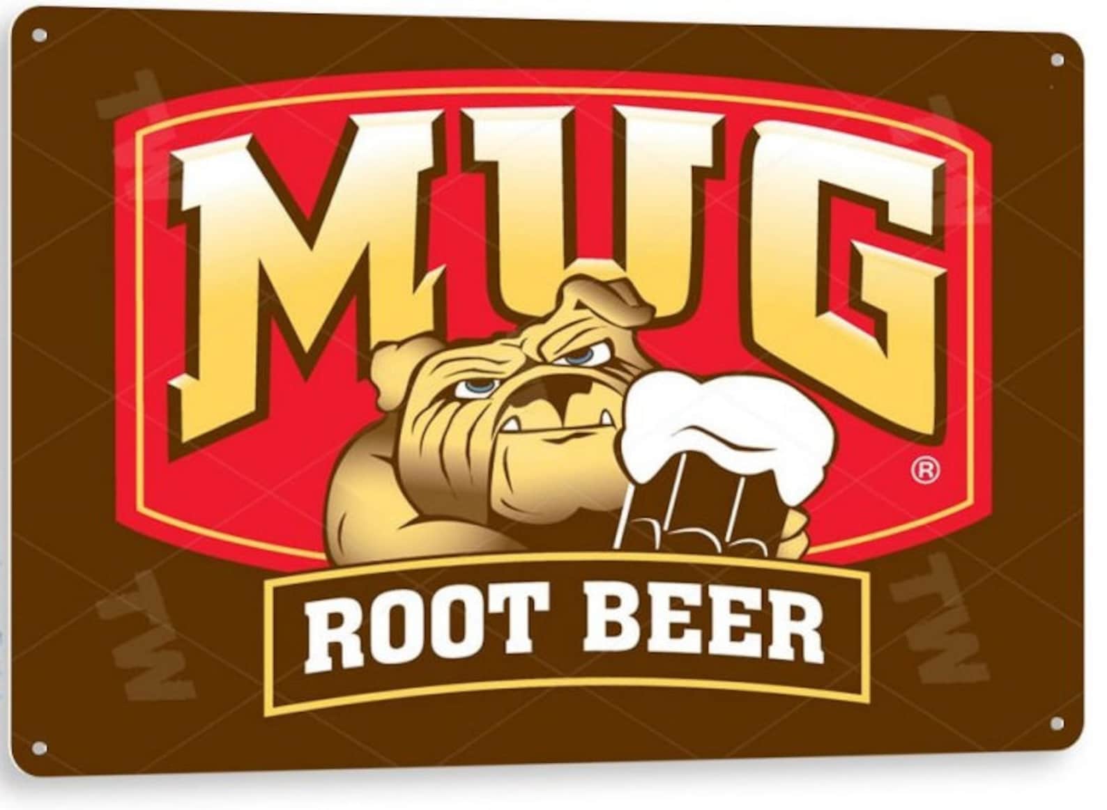 classic-mug-root-beer-sign-bar-tin-sign-metal-poster-man-cave-etsy
