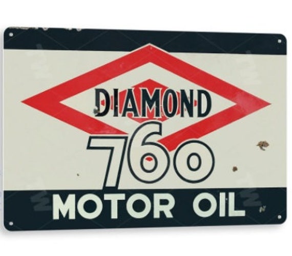 Amalie Motor Oil Sign Metal Poster Tin Sign Bar Man Cave Vintage Style ...