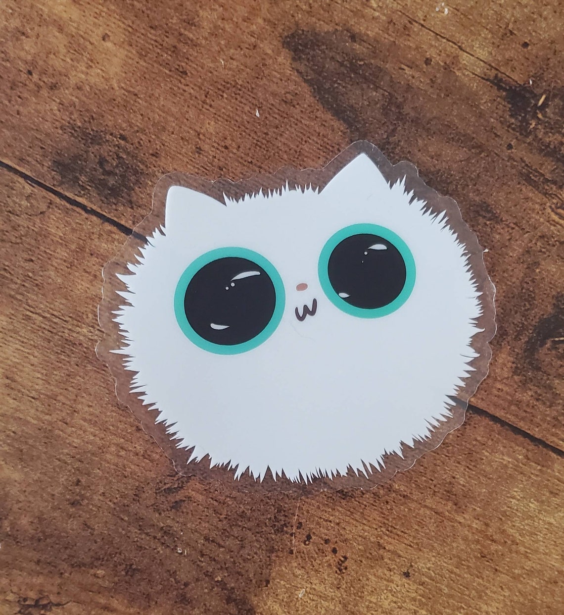 Puff Ball Cat Etsy