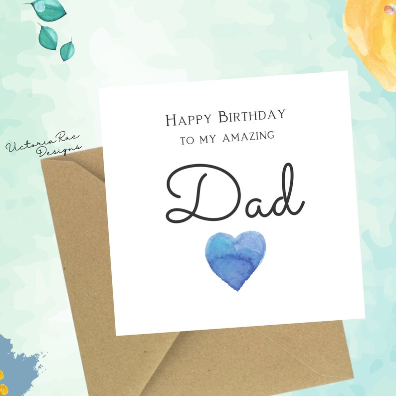 Papa Geburtstagskarte Geburtstagskarte Fur Papa Papa Etsy