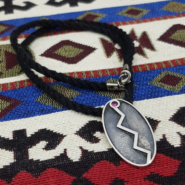 Johnny Depp TONTO Snake Pendant Lone Ranger crew 925 STERLING SILVER gift Native Snake Pendant Lone Ranger crew gift Jack sparrow Native