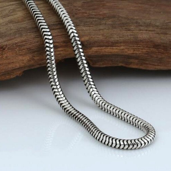3mm snake chain sale necklace