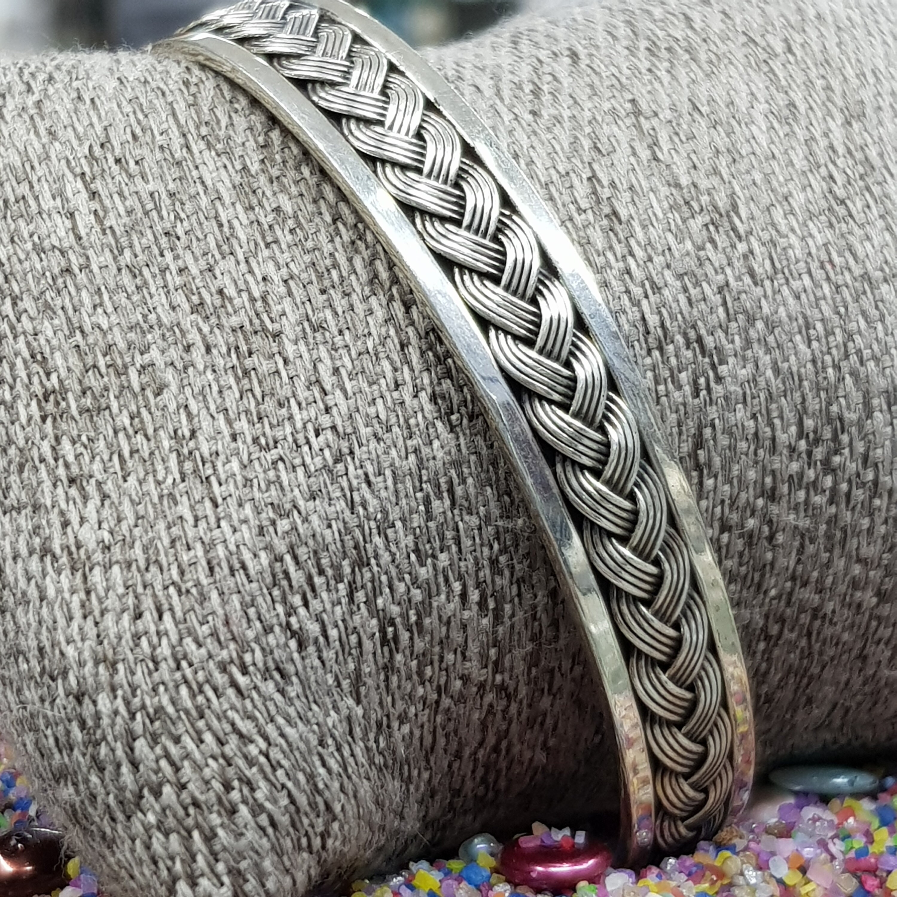 Modern Sterling Silver Child's Engravable Cuff Bracelet. Wholesale 