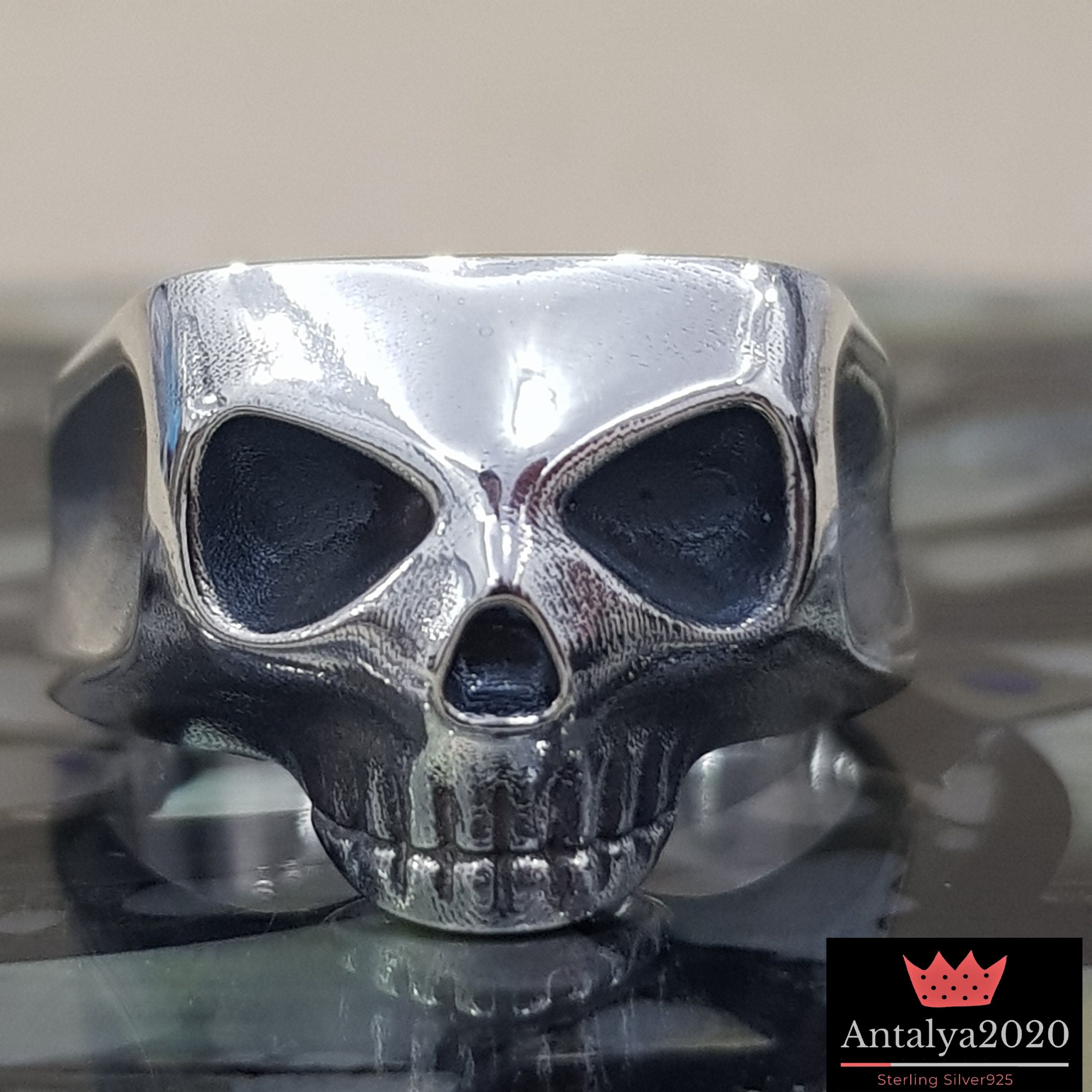 Crazy Pig Designs: NEW SKULL RING CLASSIC at CRAZY PIG DESIGN