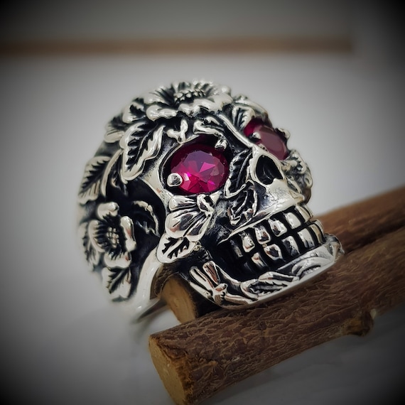 Skull Rings Men Stainless Steel | Stainless Steel Biker Jewelry | Skull  Jewelry - Rings - Aliexpress