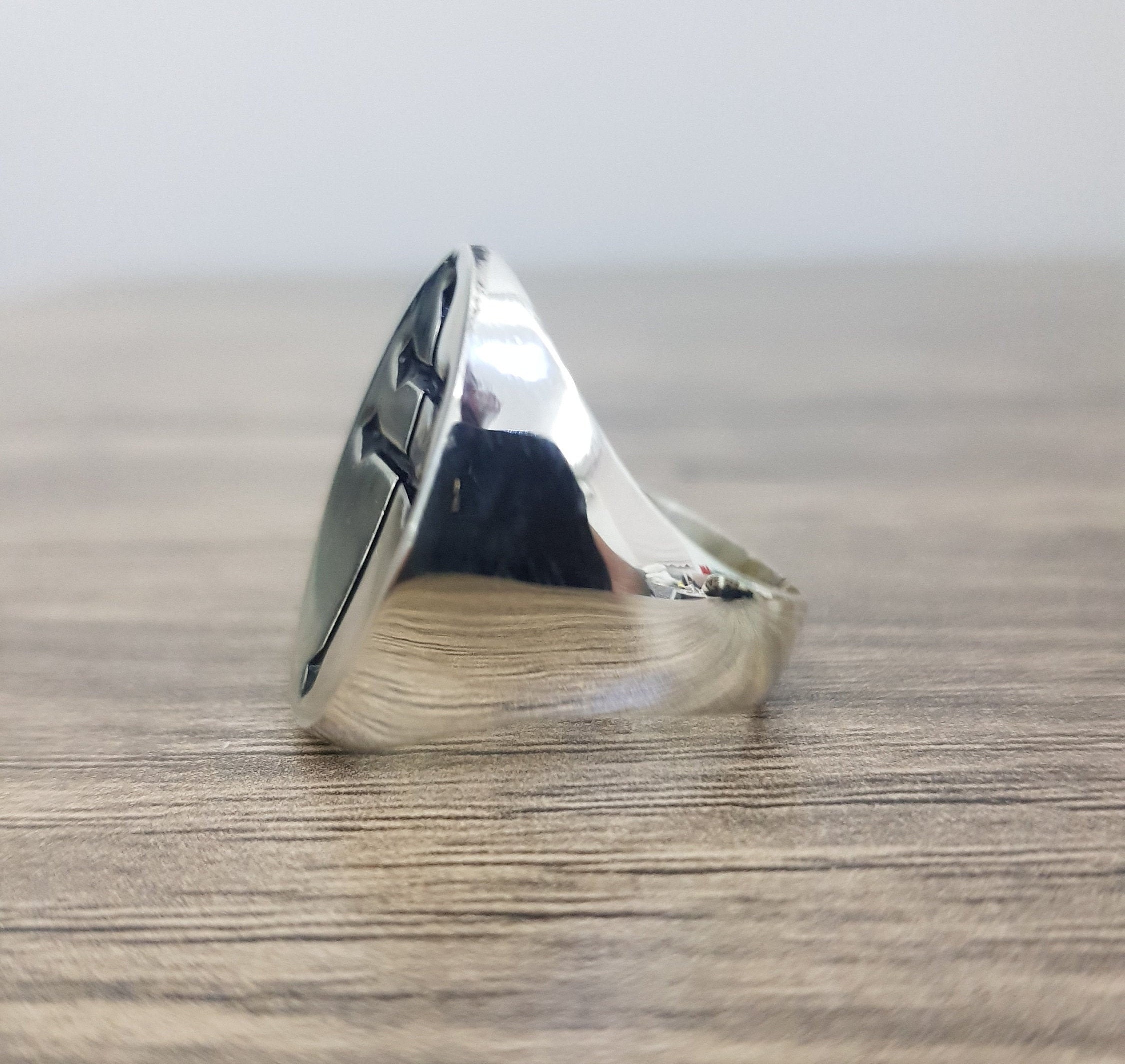 Johnny Deep Rings Johnny Depp ring in sterling silver 925 Double Cross Ring | Etsy