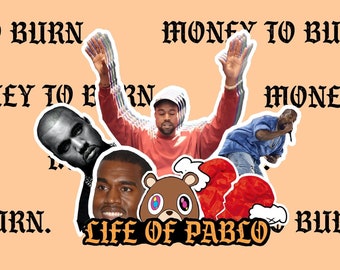 Kanye West Sticker Pack