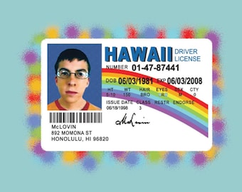 McLovin ID Sticker