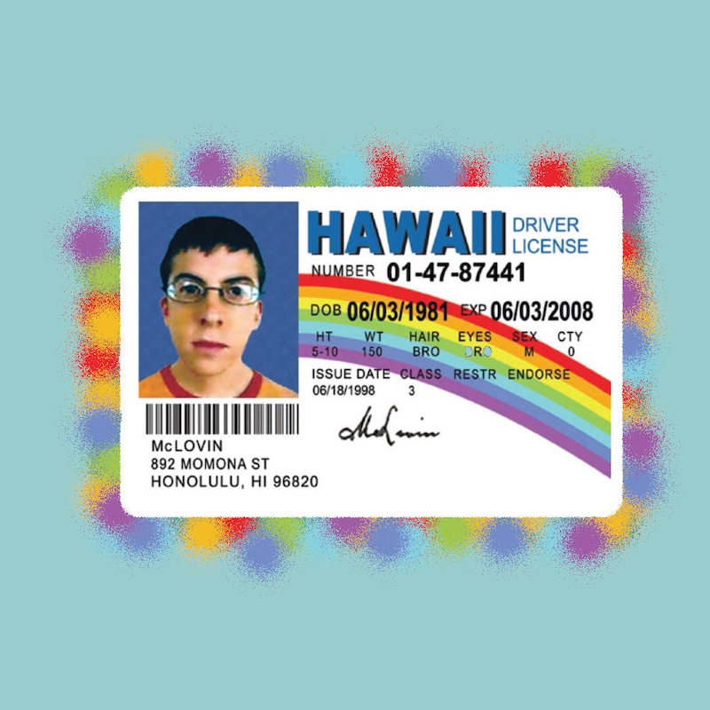 Mclovin id - Etsy México
