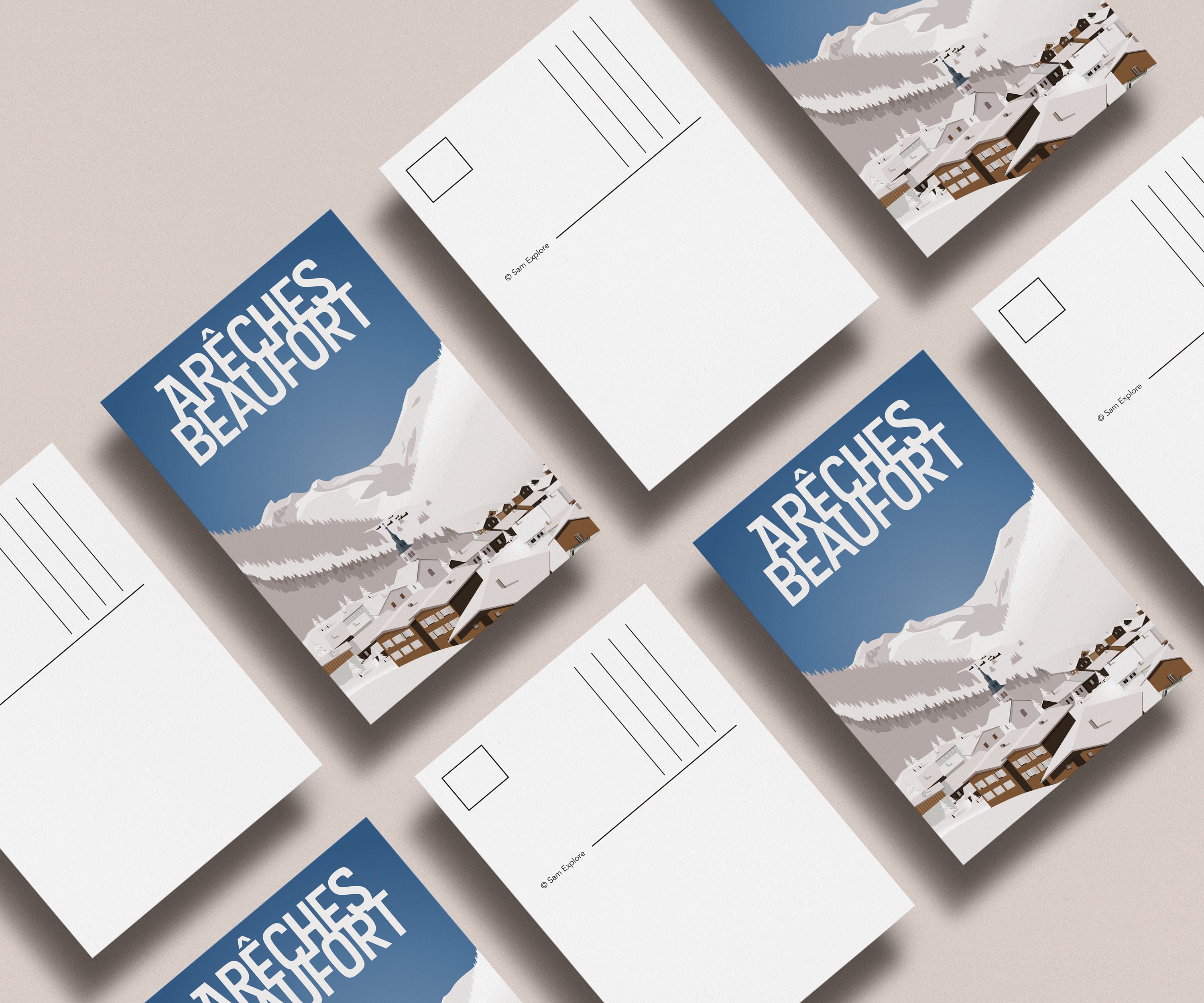 Carte Postale Arêches-Beaufort