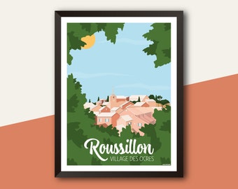 Affiche Roussillon