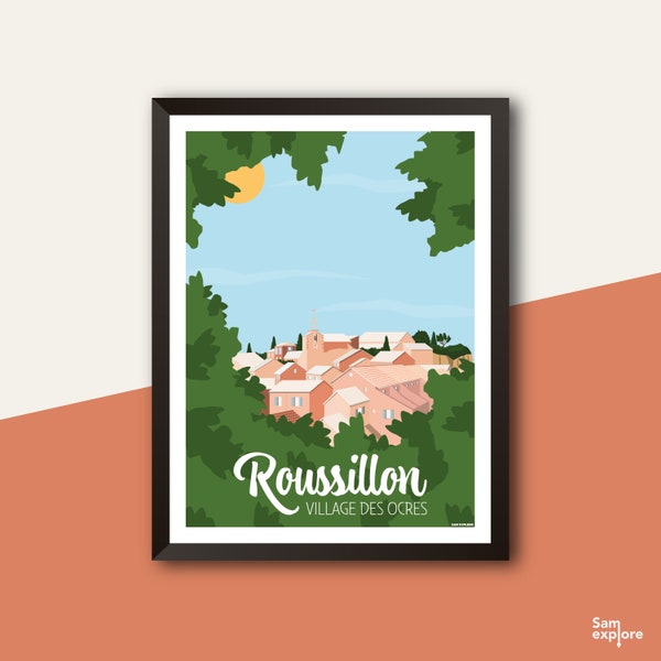 Affiche Roussillon