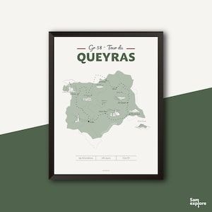 Poster Tour du Queyras - GR58
