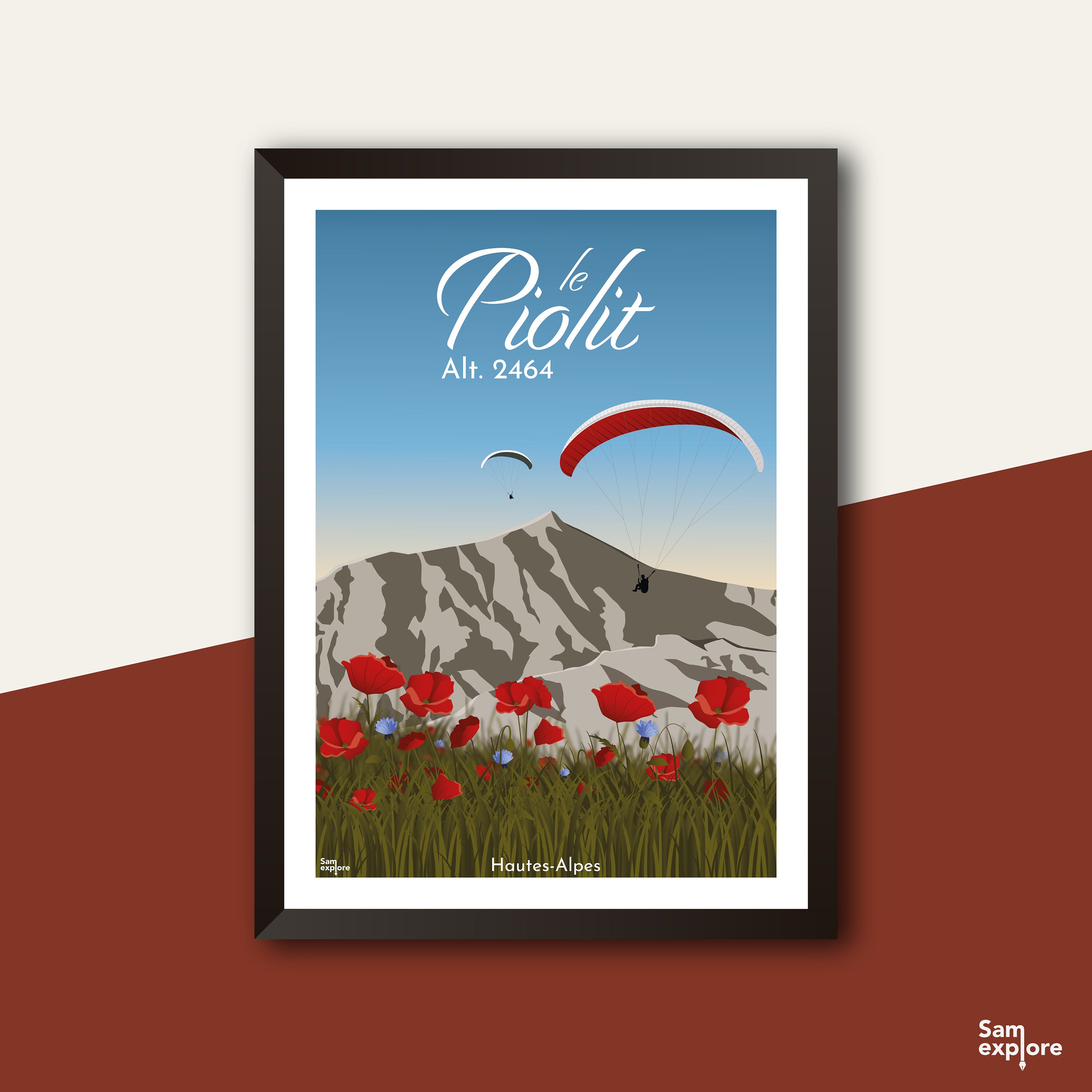 Affiche Le Piolit - Hautes-Alpes