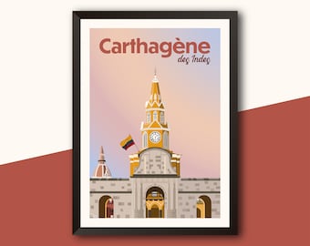 Affiche Carthagène des Indes