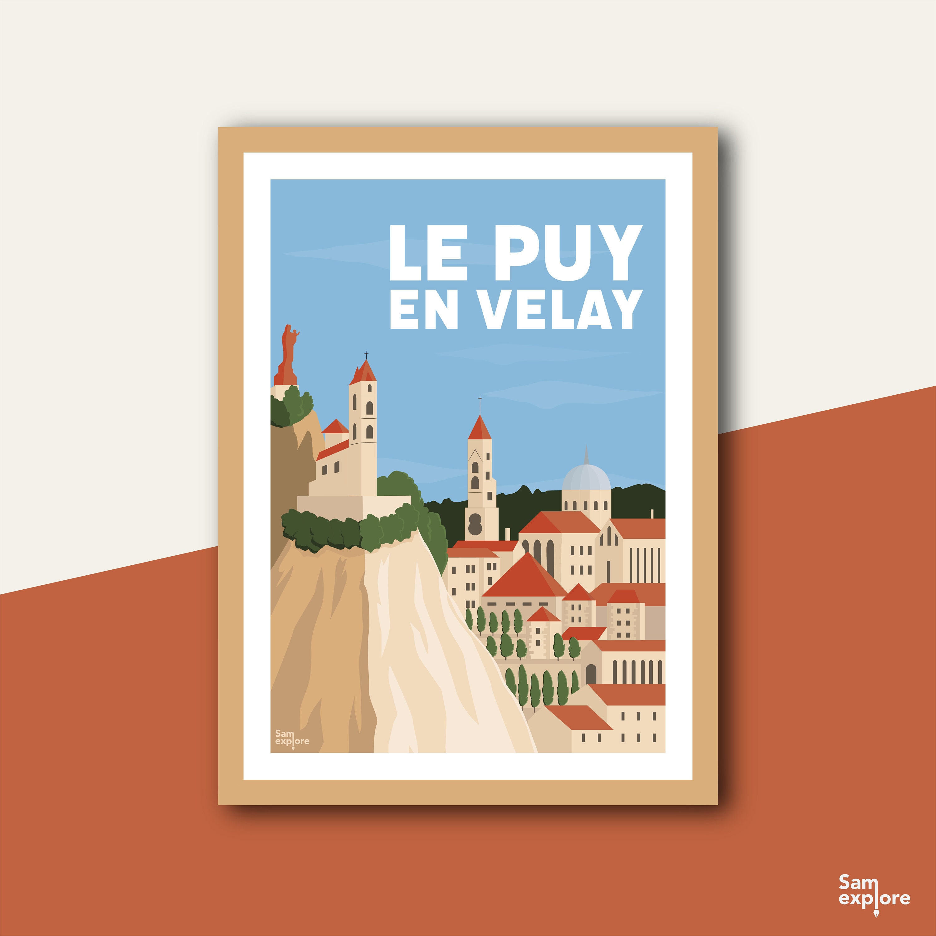 Affiche Le Puy-En-Velay