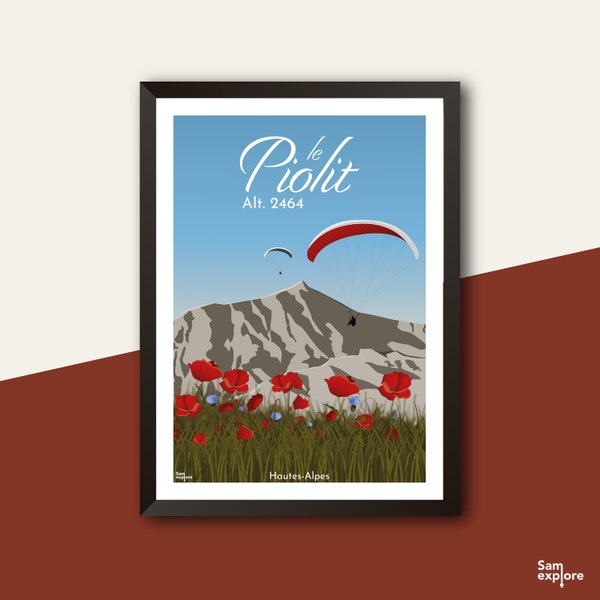 Affiche Le Piolit - Hautes-Alpes