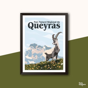Affiche Parc National Régional du Queyras