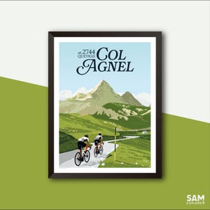 Col Agnel poster