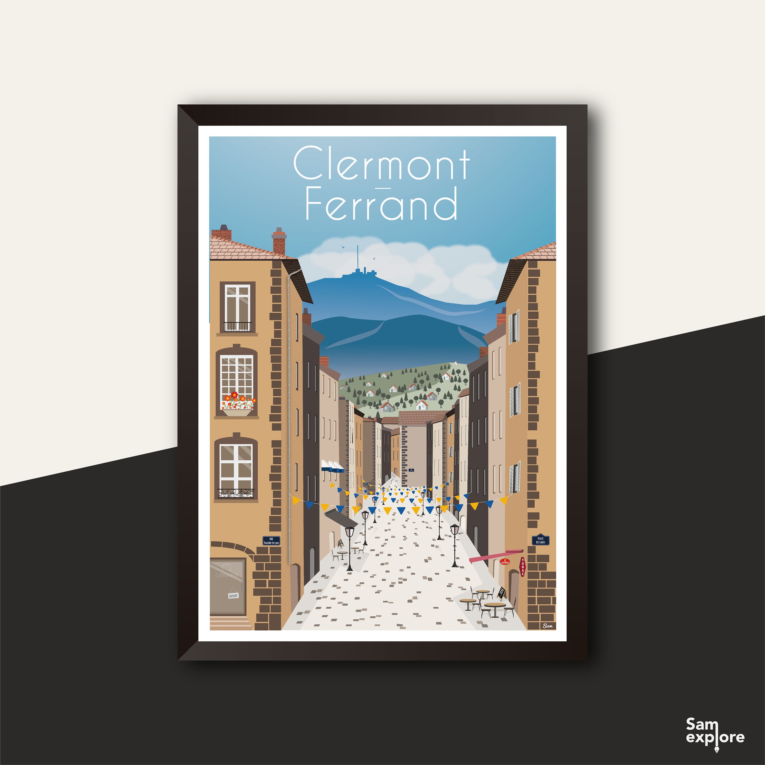 Affiche Clermont-Ferrand